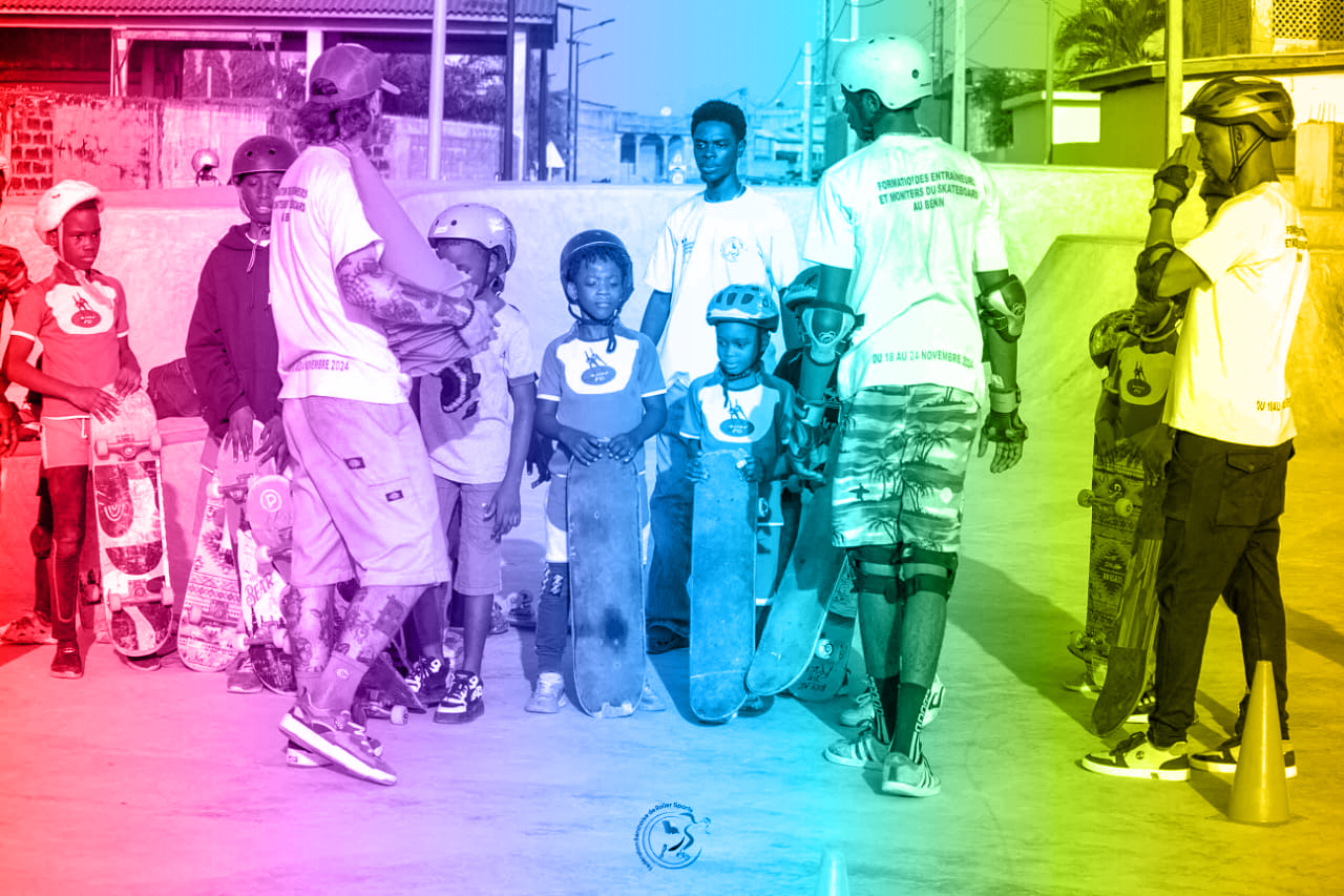 Entraîneurs, moniteurs et athlètes de skateboard à l’école du savoir : une formation d’envergure sous l’égide de la Francophonie Skate