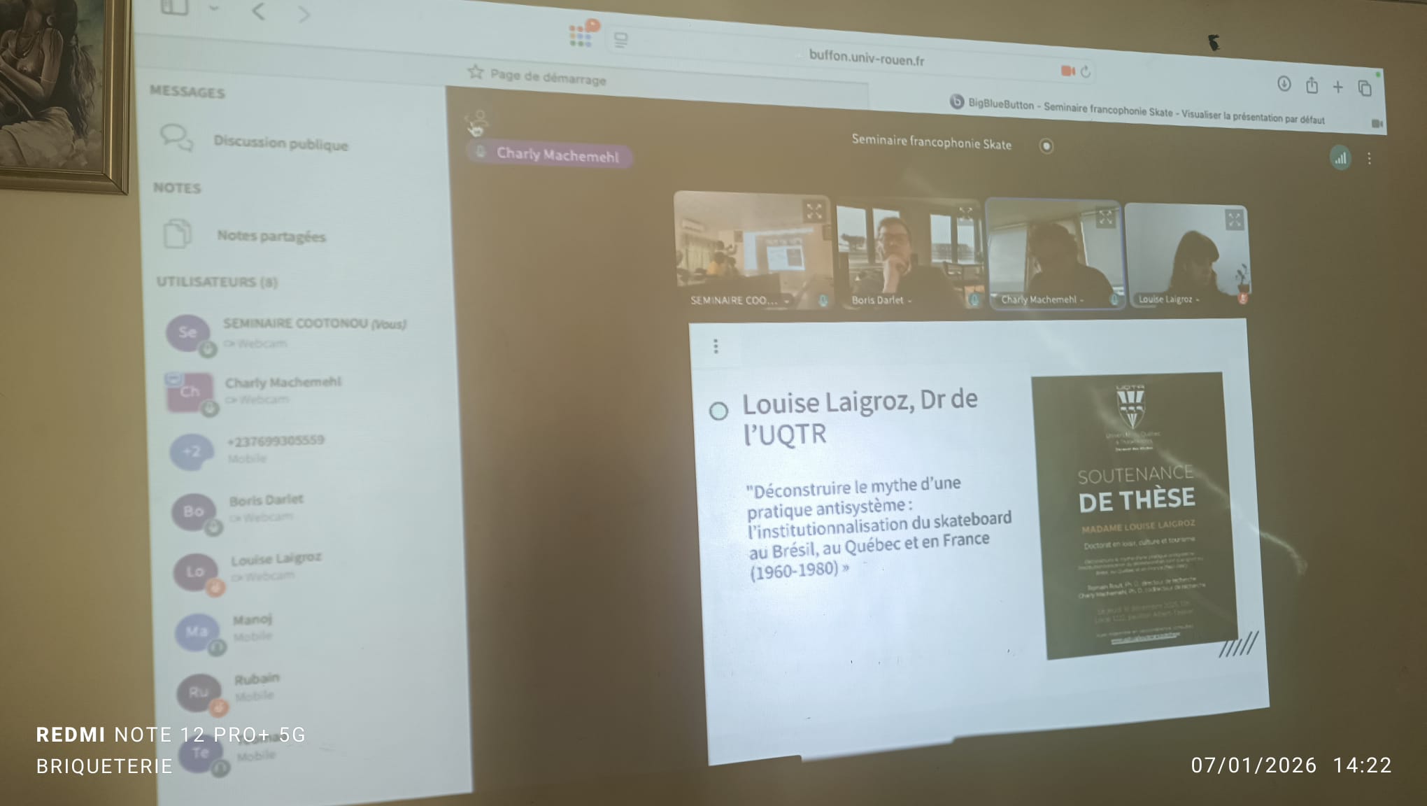 Cotonou accueille la 3ème Rencontre scientifique internationale autour du skateboard :